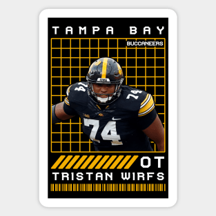 TRISTAN WIRFS - OT - TAMPA BAY BUCCANEERS Magnet